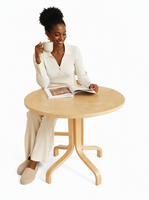 Table basse en bois compacte la plus vendue pour appartement, mobilier de salon au design moderne, durable, écologique, facile à nettoyer, portable