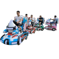 Vente d'usine de trains électriques pour enfants Trackless Attractions de parcs d'attractions populaires avec jeux d'armes à feu pour les centres commerciaux