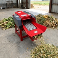 Broyeur de paille et de maïs automatique pour ensilage agricole, capacité de 3 à 5 tonnes par heure, pour la transformation des aliments du bétail