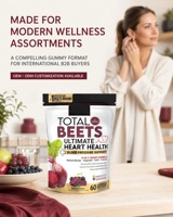 Gummies de Betterave OEM ODM avec CoQ10, Pépins de Raisin et Vitamines B – Complément pour la Santé Cardiaque et la Circulation