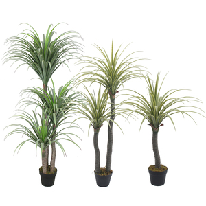 Dracaena yucca ต้นไม้เทียมตกแต่งสวนต้นไม้จำลองทำจากพลาสติกใช้ประดับตกแต่งในร่ม/กลางแจ้ง - Product Image 6