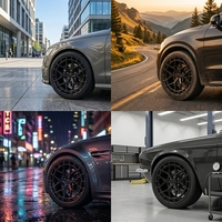 Produits les plus vendus - Jantes en aluminium forgé de 19 pouces - 5x112 PCD CB66.6mm ET35 pour Audi A4 A5 A6 - Berline SUV - Jantes de couleur personnalisée