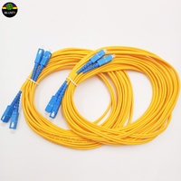 Bagian printer Inkjet 6m 10m kabel bulat serat optik jalur ganda kabel serat optik kepala persegi untuk mesin cetak