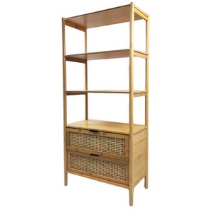 Leyenda de alta calidad al por mayor muebles de madera gabinete de tablero lateral de ratán Hutch dolap armarios habitacion gabinetes de Bambú - Product Image 2