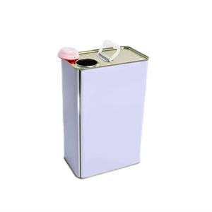 Barattoli in Latta Rettangolari Personalizzabili da 0,5L-5L Prodotti in Cina, Contenitori Vuoti per Conservazione di Prodotti Chimici, Alimenti, <span class=keywords><strong>Olio</strong></span>, <span class=keywords><strong>Olio</strong></span> d'Oliva, <span class=keywords><strong>Olio</strong></span> di Colza - Product Image 1