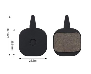 定制 YUELAIKE 半金属自行车盘式刹车片，适用于公路自行车 V 型刹车安全 - Product Image 3
