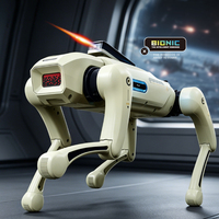 Chien robot intelligent IA avec commande vocale 2.4G pour contrôler un chien robot télécommandé à intelligence artificielle