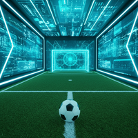 GOOEST Ballon de football interactif en plastique écologique Édition Coupe 2026 Projection Mouvement corporel Jeu mural intérieur Couleur personnalisée 1-2