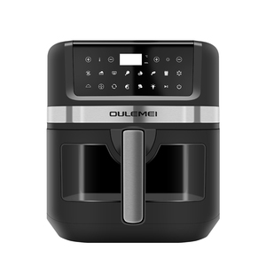 Friteuse à air à écran tactile numérique 1800W avec four sans huile à usage domestique en acier inoxydable du fournisseur - Product Image 1