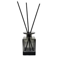 Bouteille diffuseur de haute qualité en gros, 150 ml, en verre brun, vase diffuseur d'arômes, bouteilles diffuseur de roseaux avec Crok