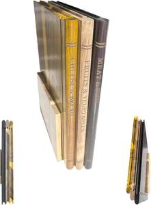 Ensemble de 3 planches à découper avec support en bois pour <span class=keywords><strong>la</strong></span> décoration <span class=keywords><strong>du</strong></span> comptoir de <span class=keywords><strong>cuisine</strong></span>, pour le <span class=keywords><strong>fromage</strong></span>, le pain, <span class=keywords><strong>la</strong></span> viande, les légumes - Product Image 6