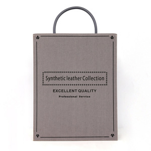 Handheld Hard Cover Fabric Color <strong>Cards</strong> &amp; Leather <strong>Sample</strong> Books Hot Stamped Exhibition Color <strong>Card</strong> Albums and Textile <strong>Sample</strong> Books - Product Image 5