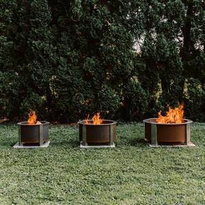 Personalizado Altura ajustable Camping Barbacoa de <span class=keywords><strong>leña</strong></span> <span class=keywords><strong>Leña</strong></span> Sin humo Kingjoy Firepit - Product Image 6