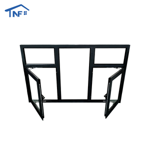 Fenêtres à battants en aluminium noir, <span class=keywords><strong>double</strong></span> <span class=keywords><strong>vitrage</strong></span>, norme australienne, <span class=keywords><strong>prix</strong></span> - Product Image 5