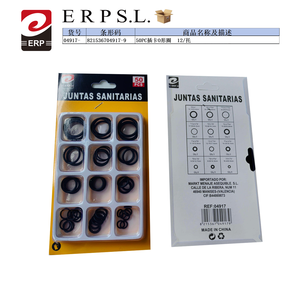 Kit de joints toriques Erpsl 50 pièces, 12 plateaux, joints sanitaires pour équipements de plomberie - Product Image 1