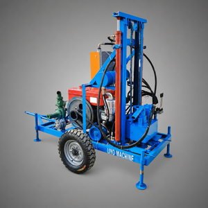 เครื่องเจาะบ่อน้ำแบบไฮ<span class=keywords><strong>ด</strong></span>รอลิกเต็มรูปแบบ ขับเคลื่อน<span class=keywords><strong>ด</strong></span>้วยดีเซล พร้อมระบบหมุนเวียนน้ำยาขุดเจาะ - Product Image 5
