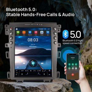 Autoradio Android 14 per <span class=keywords><strong>Ford</strong></span> <span class=keywords><strong>Edge</strong></span> 2011-2014 12.1 pollici Tesla tipo schermo verticale autoradio Carplay con schermo climatizzatore - Product Image 4