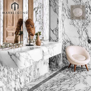 Panneau mural en marbre naturel Arabescato Vagli <span class=keywords><strong>de</strong></span> <span class=keywords><strong>luxe</strong></span> <span class=keywords><strong>italien</strong></span>, dalle <span class=keywords><strong>de</strong></span> marbre blanc pour sol - Product Image 4