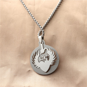 Yunnique – collier avec pendentif aigle en acier inoxydable pour hommes, Style rétro Punk, 12017 - Product Image 2