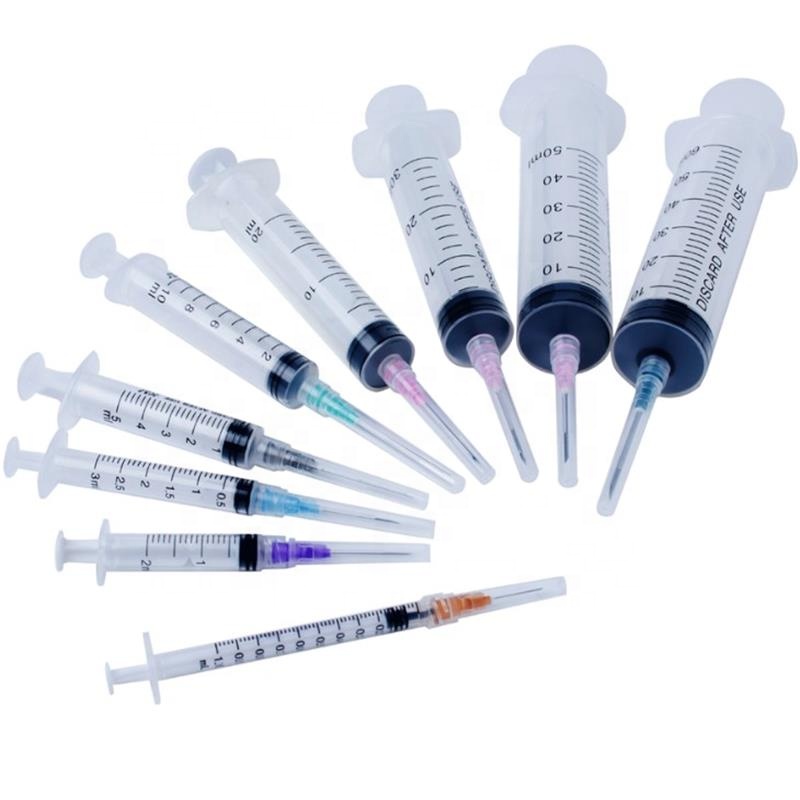 Evereast Hospital 1ml 2ml 3ml 5ml 10ml 20ml 30ml 50ml Disposable Medical Consumables Sterile Surgical Injection Syringe