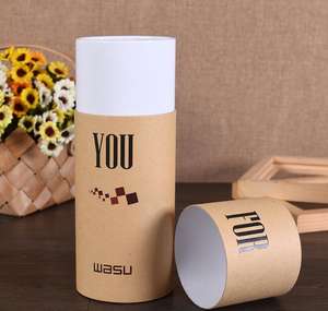 Custom Design Eco Friendly Gift paper can paper tube packaging box - Product Image 3