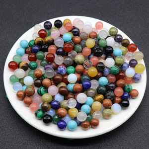 Naturel De haute Qualité Ronde En Quartz Clair 12mm Pierres Précieuses En Vrac Perles de Charme En Cristal Blanc - Product Image 2