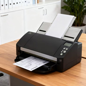 <span class=keywords><strong>Scanner</strong></span> optique haute performance Fi-7160, résolution optique 600 dpi, chargeur automatique de documents, <span class=keywords><strong>scanner</strong></span> USB, vitesse de numérisation de 2 secondes, capacité de 80 feuilles - Product Image 1