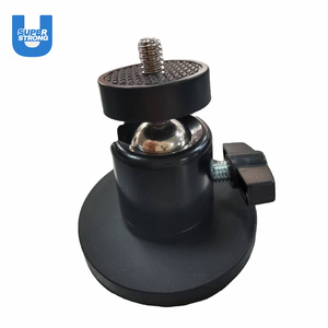 D43mm không thấm nước Neodymium cao su tráng nam châm máy ảnh gắn kết với 1/4 "Chủ Đề Bóng <span class=keywords><strong>Head</strong></span> Adapter - Product Image 1