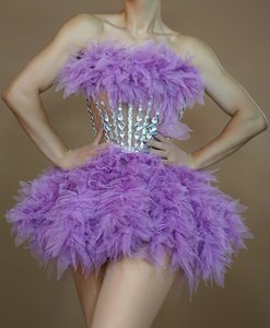 Robe de soirée sexy sans bretelles à sequins pour fête d'anniversaire robe trapèze pour femmes robe de <span class=keywords><strong>cocktail</strong></span> dos nu pour boîte de nuit robe de soirée de bal pour dames - Product Image 2