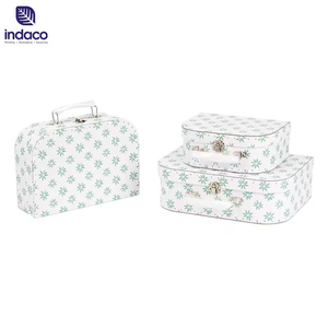 2026 Customized Fashion Gift Box Cardboard Luggage <b>Metal</b> Handle <b>Packaging</b> Candy Wedding Box - Product Image 4