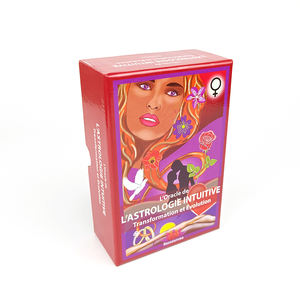 Psychic Readersツール印刷紙ゴールドエッジオラクルカードガイドブック卸売タロットカードメーカー印刷オラクルカード - Product Image 1