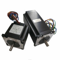 Kit moteur pas à pas hybride Sair NEMA23 2 phases 24V DC avec driver DM542, couple de 2,0 Nm, diamètre d'axe de 8 mm pour imprimantes CNC laser/3D