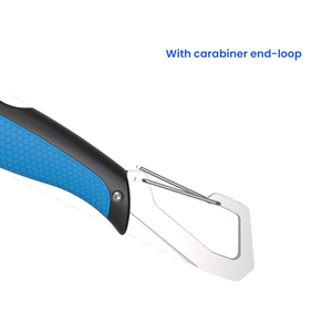Couteau à fileter pliable en acier inoxydable bleu avec revêtement antiadhésif et manche <span class=keywords><strong>TRP</strong></span> pour l'extérieur - Product Image 6