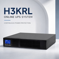 YINGSHIDE HR UPS monophasé haute fréquence 3KVA/3KW H3KRL UPS en rack avec batterie de machine à longue durée d'action pour ordinateur et réseau