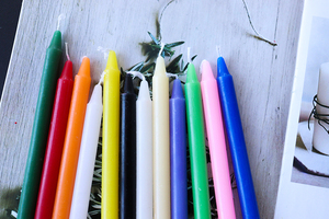 Ensemble de bougies magiques sans flamme en gros pour la sorcellerie, bougies miniatures colorées pour les rituels, service OEM/ODM - Product Image 5