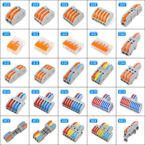 Good price push in Factory Manufacturer quick wire connector terminal block multiple wire connector