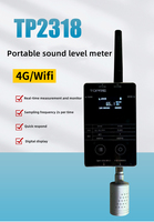 Instrumentos de Monitoreo de Ruido Digitales 4G/WiFi de Alta Calidad, Medidor de Nivel de Sonido, Registrador de Datos de Ruido, Equipo al por Mayor