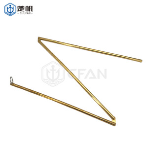 Chufan Brass Ship Water Depth <b>Gauge</b> Folding Measuring Rod With Scale MPA370306789 - Product Image 1