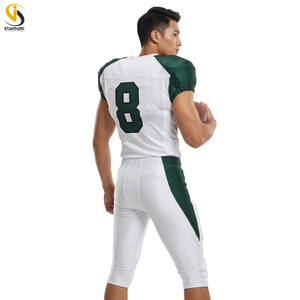 Uniforme de Fútbol Americano Unisex, Resistente y Transpirable, con Estampado Digital, 100% Poliéster, Anti-UV, para Juegos en Interiores y Exteriores - Product Image 3