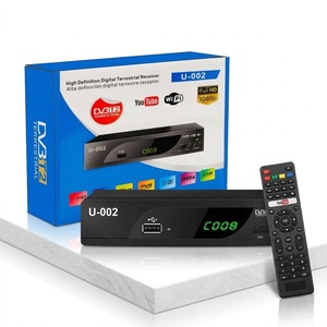 Fabrik OEM ODM DVB-T2 Set-Top-Box H.265 <span class=keywords><strong>HEVC</strong></span> Digitaler Terrestrischer TV-Empfänger DVB-T2 Fernbedienung - Product Image 1