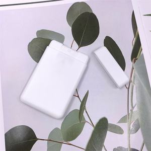 Flat 20ml Refillable Empty Pocket <b>Perfume</b> Plastic Credit Card Spray <b>Atomizer</b> Bottle - Product Image 3