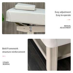 Design moderno letto di bellezza in legno resistente con pelle sintetica per uso commerciale <span class=keywords><strong>Spa</strong></span> per camera da letto - Product Image 5