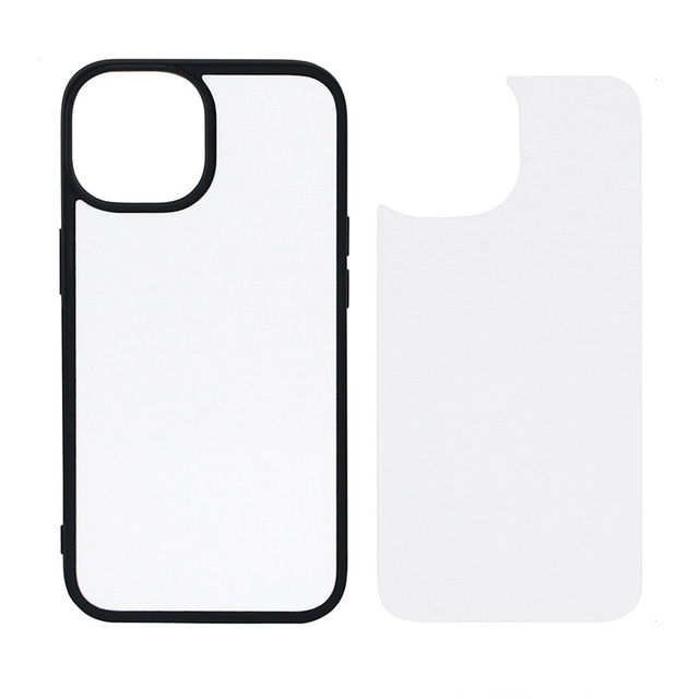 Wholesale Shockproof Soft Rubber Tpu Pc 2d Blanks Sublimation Phone Case for Iphone 17 16 15 14 13 12 11