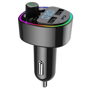 New PD car charger MP3 Player Car FM Transmitter Receiver Dual <b>USB</b> Car Charger <b>Type</b>-<b>c</b> for iPhone 14 13 - Product Image 4