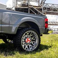 Rines de Aleación Forjada SJ Custom de 20, 22, 24, 26, 28 y 30 Pulgadas para Camionetas Todoterreno, 6x139.7, 8x6.5, 8x165.1, Rines Dobles para Ram Silverado