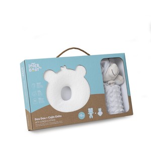 Juego de cojín y sofá de felpa para niños gris para tratamiento y comodidad PLAGIOCEPHALIA - Product Image 1