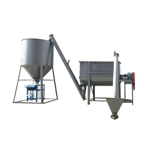 Miscelatore Orizzontale per Polveri Pigmentate 2100L, Linea di Miscelazione e Riempimento per Polveri di Talco e Grafite - Product Image 1