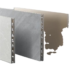 Panneau en nid d'abeille en aluminium ignifuge haut de gamme moderne <span class=keywords><strong>prix</strong></span> d'usine échantillon gratuit matériaux de construction pour la finition de la maison - Product Image 1