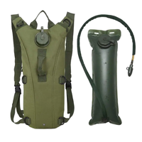 Sac à dos de sport tactique 3L multifonctionnel pour le cyclisme en plein air, le camping, imperméable, poignée souple, courbe physiologique du dos, nylon