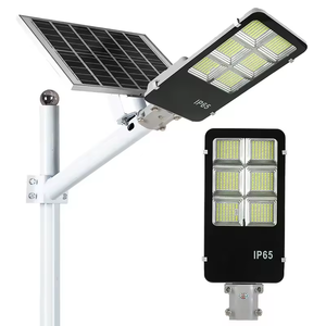 Les réverbères solaires Offre Spéciale IP65 imperméabilisent le réverbère solaire économiseur d'énergie de lumen élevé avec la lumière menée par Polonais court - Product Image 1